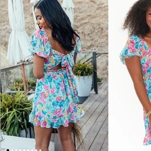 Floral dress show me your mumu